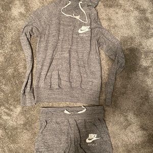 Nike Hoodie/Short Set in Size X-Small